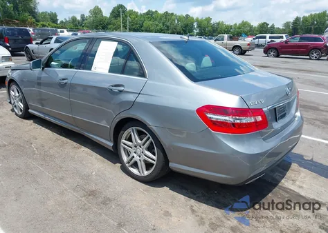 2010 Mercedes-Benz E 350 from USA, damaged, VIN WDDHF5GB8AA140241